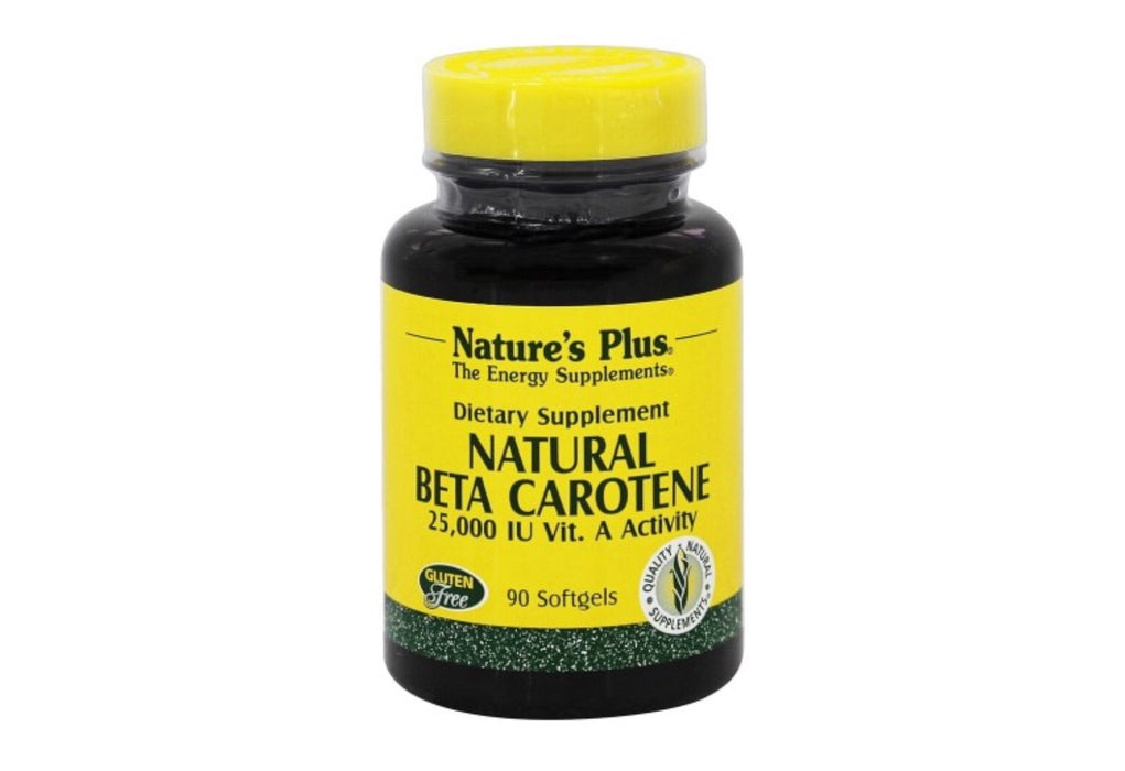 Natures Plus Natural Beta Carotene 90 Softgel