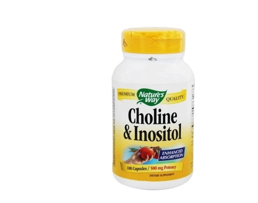 Nature's Way Choline and Inositol 100 Capsules