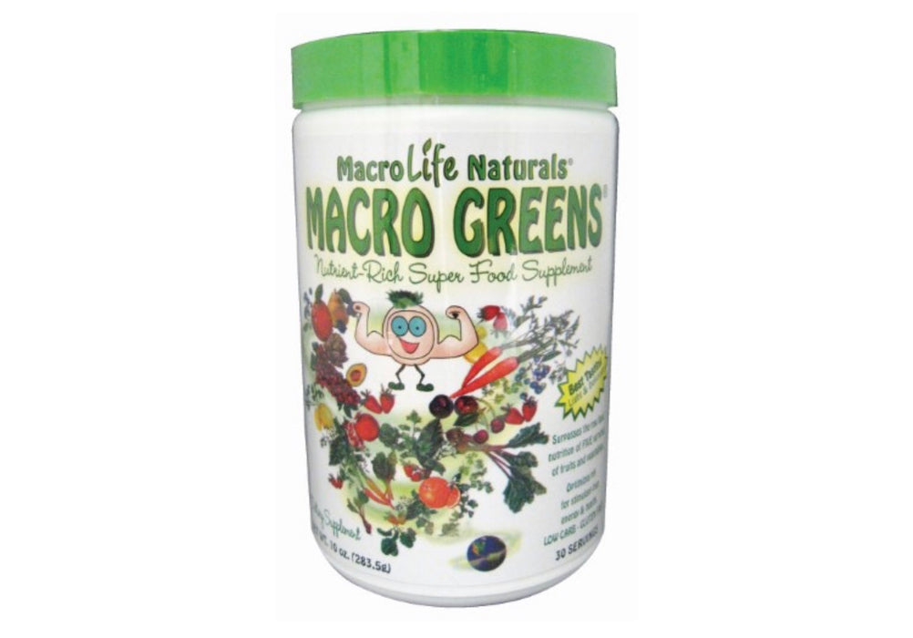MacroLife Naturals Macro Greens Superfood Powder, 10.0 Oz