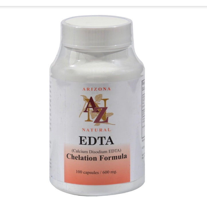 Arizona Natural EDTA, 600mg, Capsules, 100 ea